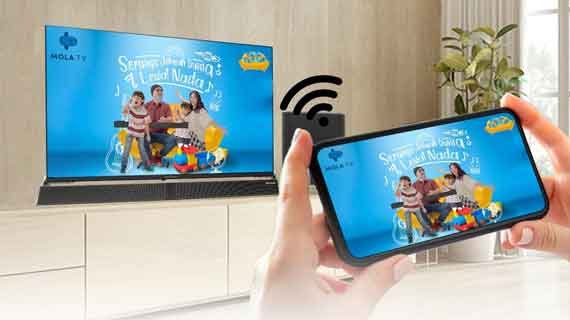 cara menyambungkan tv ke hp
