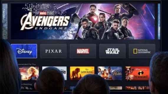 cara nonton disney+ di tv