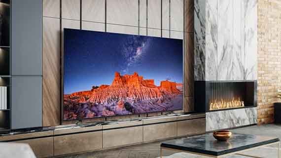 tv 75 inch untuk ruang keluarga