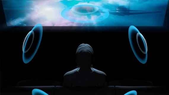 tv dengan audio spatial sound
