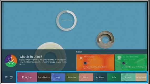 tv dengan fitur ambient mode