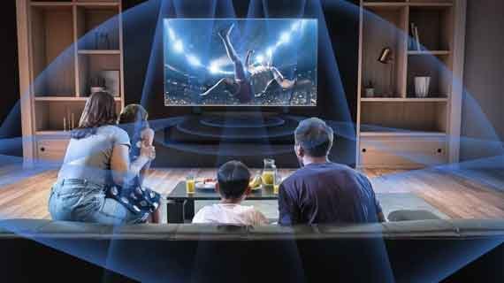 tv dengan suara dolby atmos