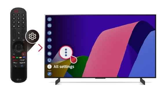 tv dengan tampilan always-on