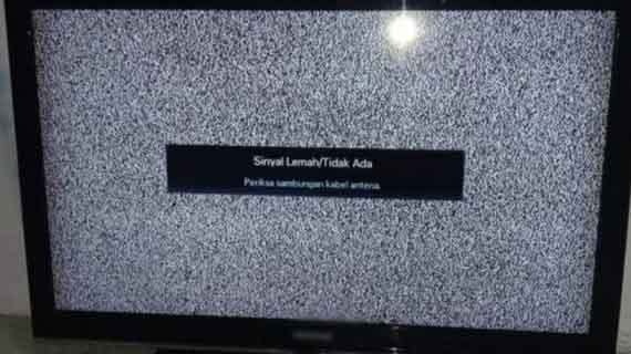 tv gambar buram