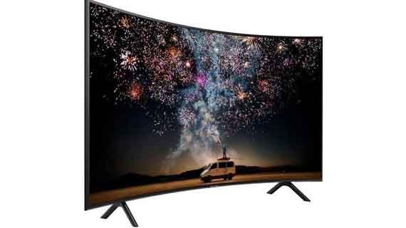 tv layar lengkung untuk gaming