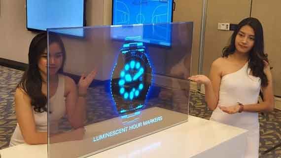 tv layar tembus pandang