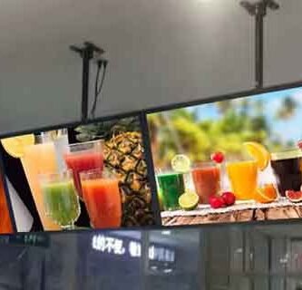 tv outdoor untuk cafe