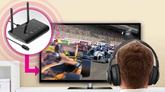 tv support bluetooth headset