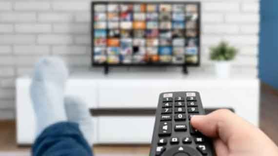 tv tanpa tombol fisik
