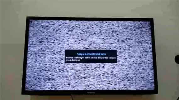 tv tidak ada gambar tapi ada suara