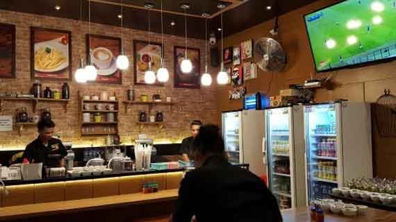 tv untuk cafe