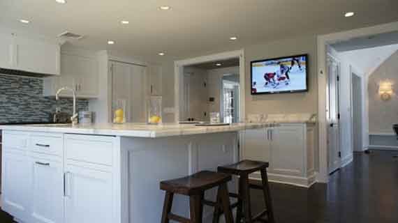 tv untuk dapur minimalis