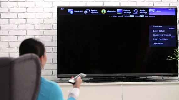 tv yang bisa nyala otomatis