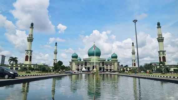 Wisata Masjid Raya Pekanbaru