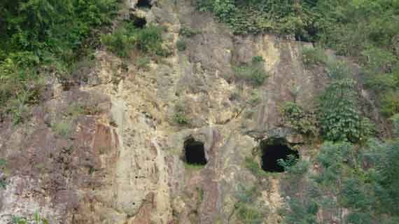 goa kacamata lebong wisata geologi