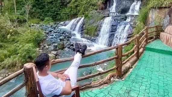 keunikan air terjun bidadari lahat