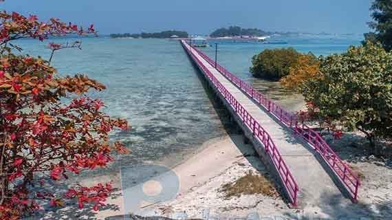 pulau tidung jembatan cinta