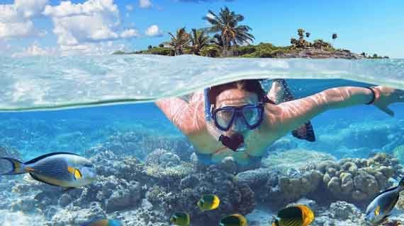 snorkeling Belitung