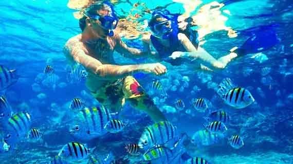 snorkeling pulau lengkuas