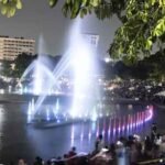 taman lapangan banteng air mancur menari