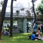 taman literasi blok m ruang baca terbuka