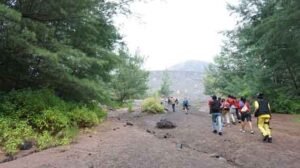 trekking anak krakatau lampung selatan