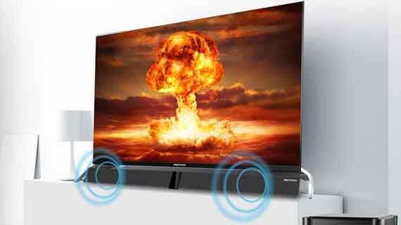 tv 43 inch dengan suara keras