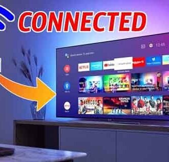 tv LED bisa terhubung hotspot