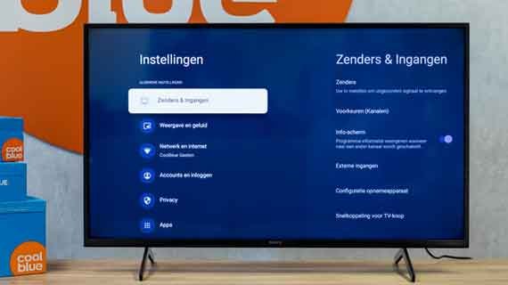 tv LED dengan pengaturan suara otomatis