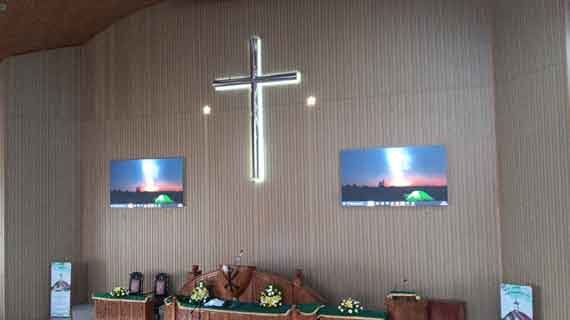 tv LED untuk tempat ibadah