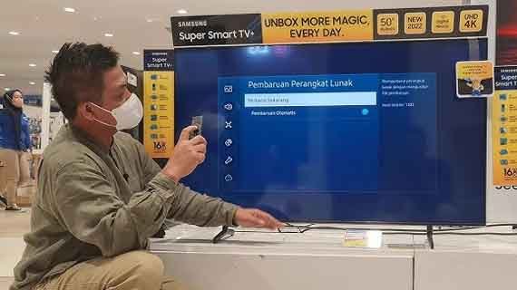 tv LED yang bisa upgrade software