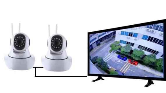 tv bisa di integrasi dengan CCTV