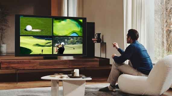 tv dengan fitur multi-view