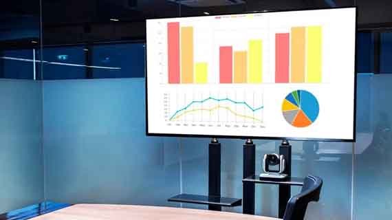 tv dengan fitur slideshow otomatis