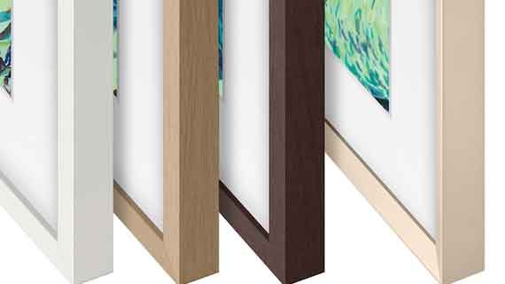 tv dengan frame customizable