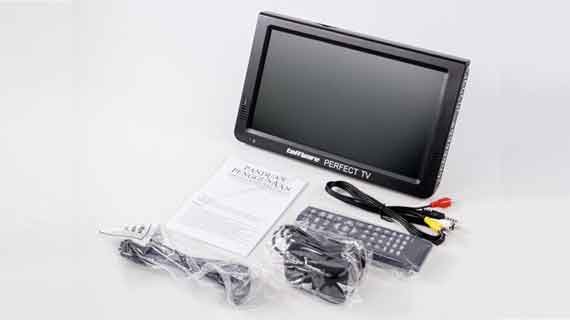 tv portable baterai internal
