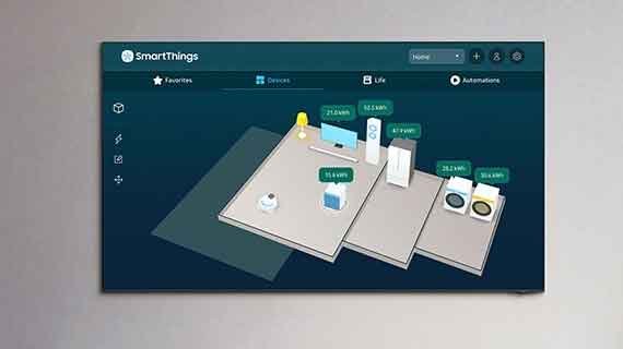 tv untuk setup smart home