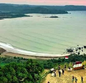 puncak darma geopark ciletuh