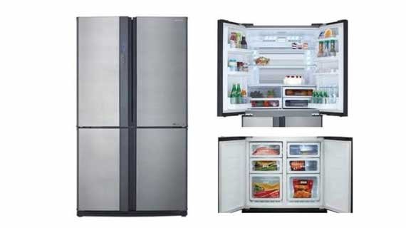 Kulkas sharp 4 pintu terbaru